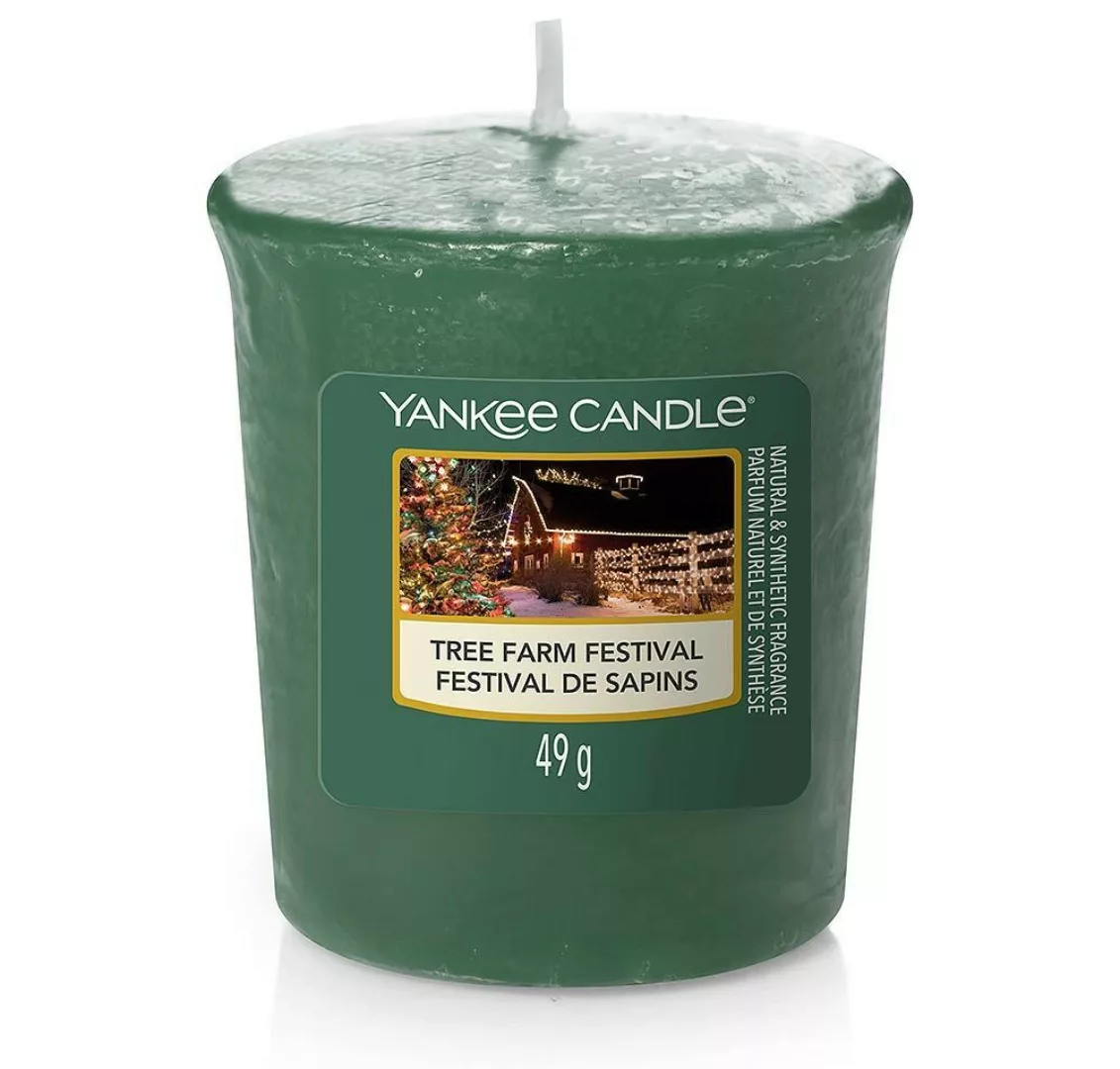 Yankee Candle Votivkerze Tree Farm Festival 49 g günstig online kaufen