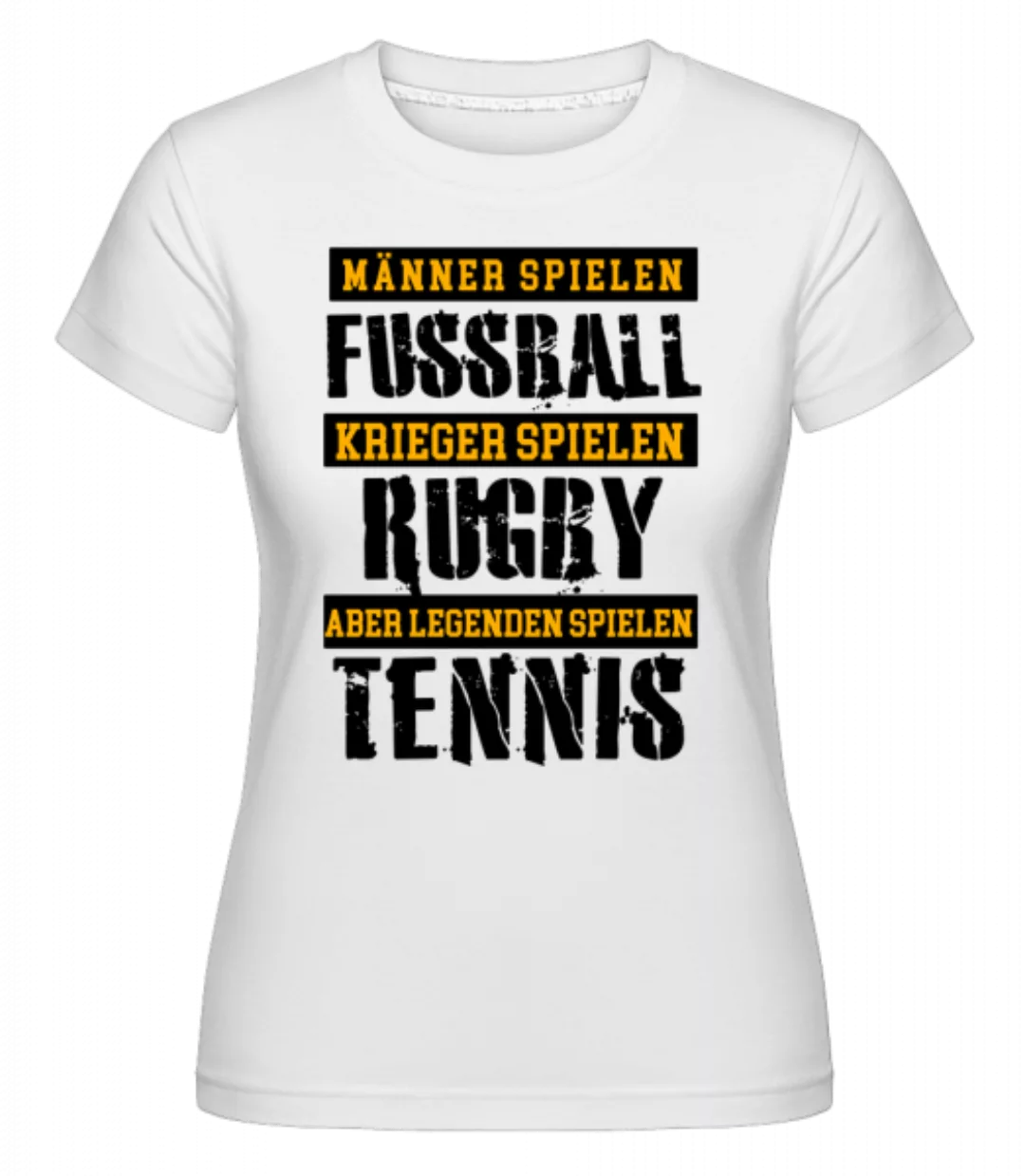 Legenden Spielen Tennis · Shirtinator Frauen T-Shirt günstig online kaufen