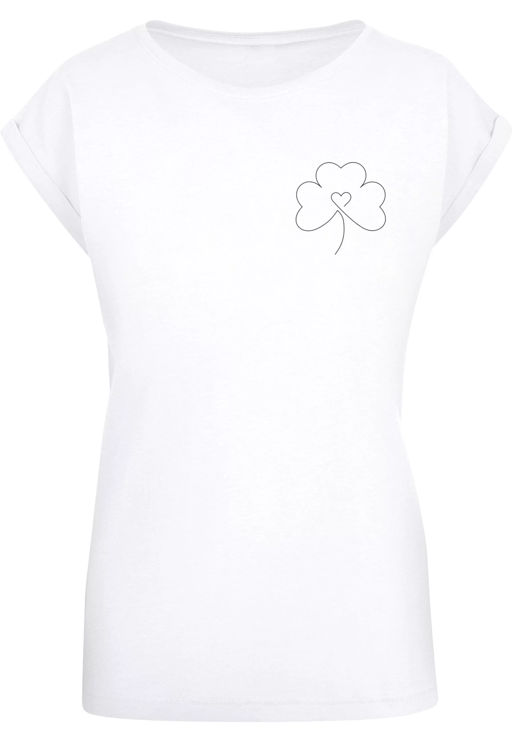 Merchcode T-Shirt "Merchcode Damen Ladies Spring - Leaf Clover Flower T-Shi günstig online kaufen