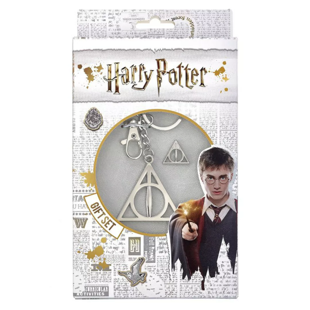 Warner Bros Harry Potter Heiligtümer Des Todes + Anstecknadel Set Schlüssel günstig online kaufen