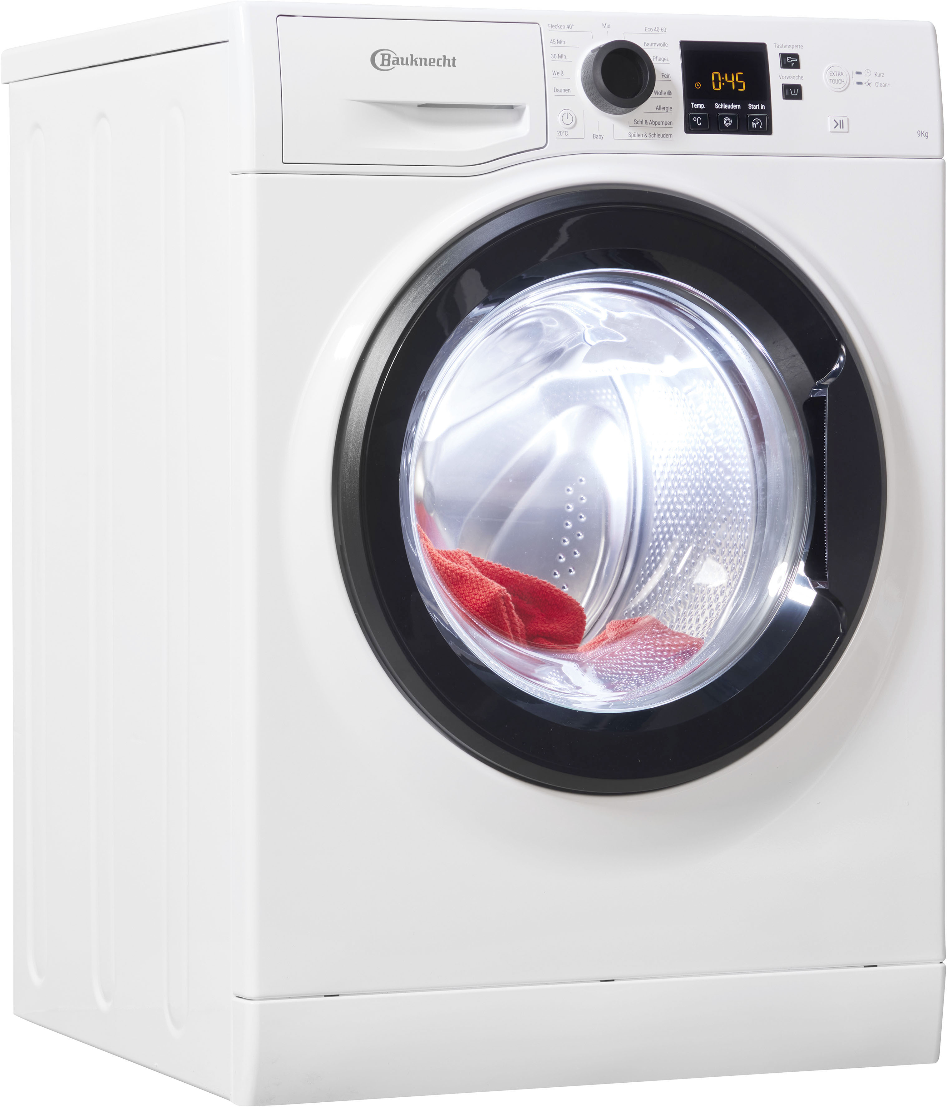 BAUKNECHT Waschmaschine, Super Eco 945 A, 9 kg, 1400 U/min, Kurz 45' – saub günstig online kaufen
