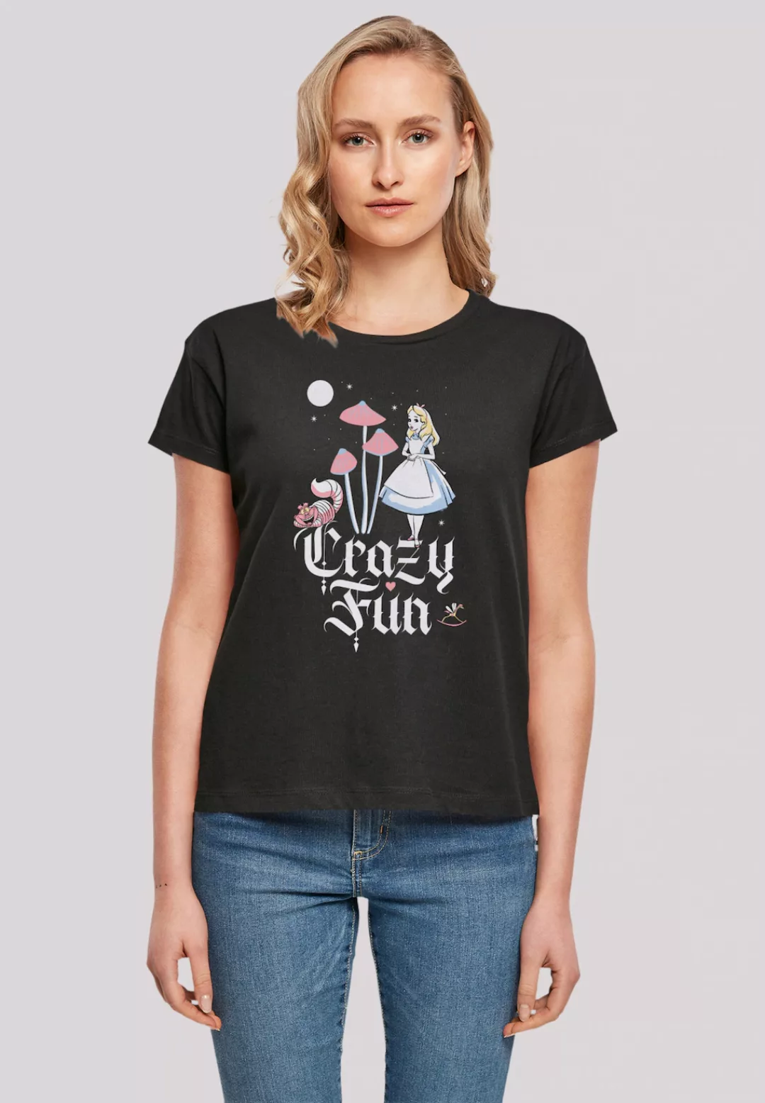 F4NT4STIC T-Shirt "Disney Alice im Wunderland Crazy Fun" günstig online kaufen