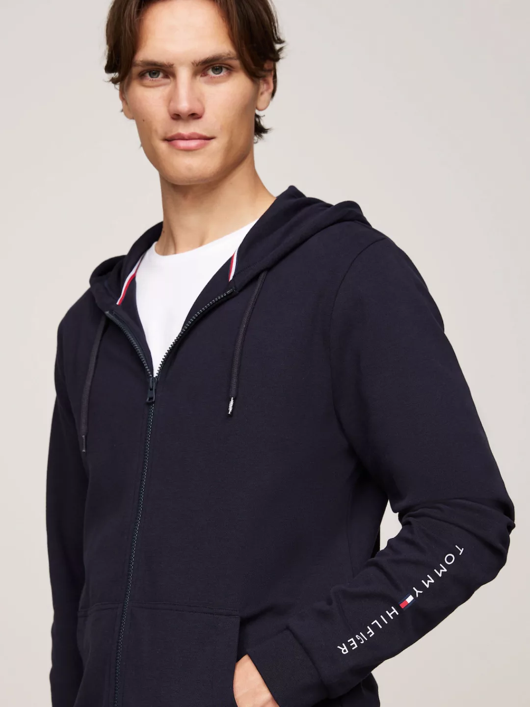 Tommy Hilfiger Underwear Hoodie FZ HOODIE mit Logostickereien günstig online kaufen