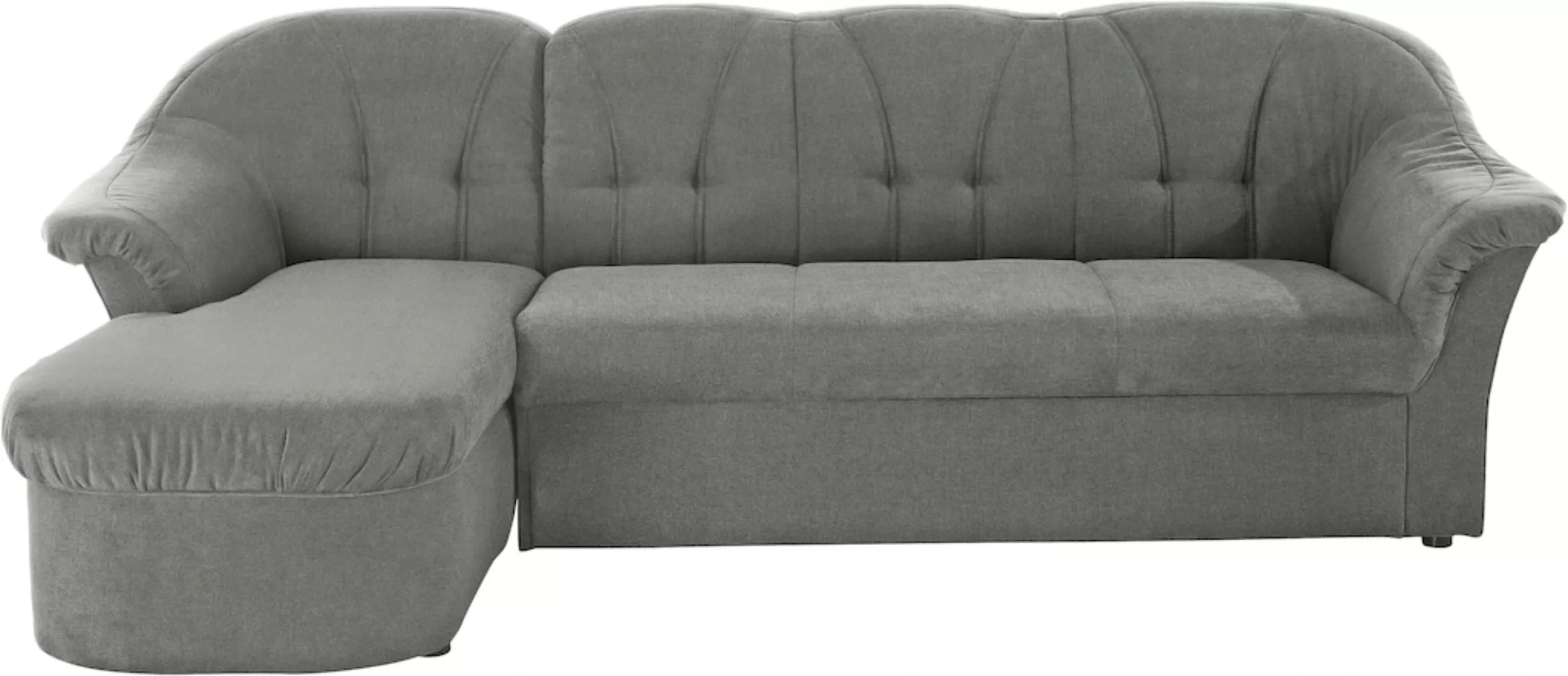 DOMO collection Ecksofa "Pegnitz L-Form", wahlweise mit Bettfunktion günstig online kaufen