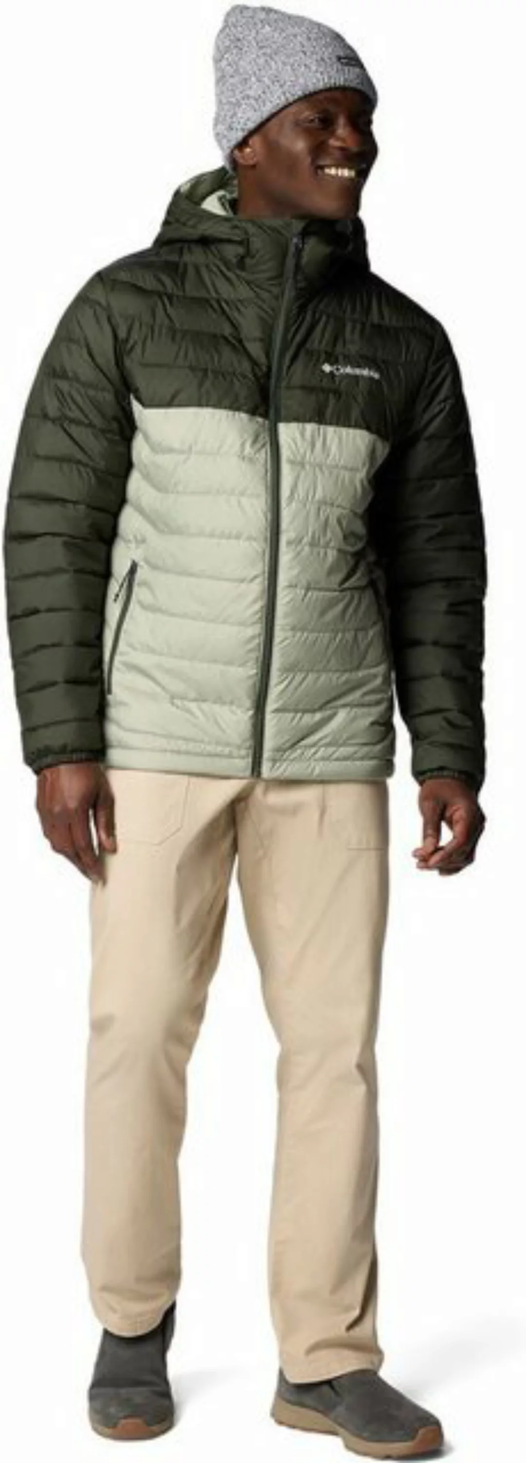 Columbia Funktionsjacke Powder Lite II Hooded Jacket SAFARI, GREENSCAPE günstig online kaufen