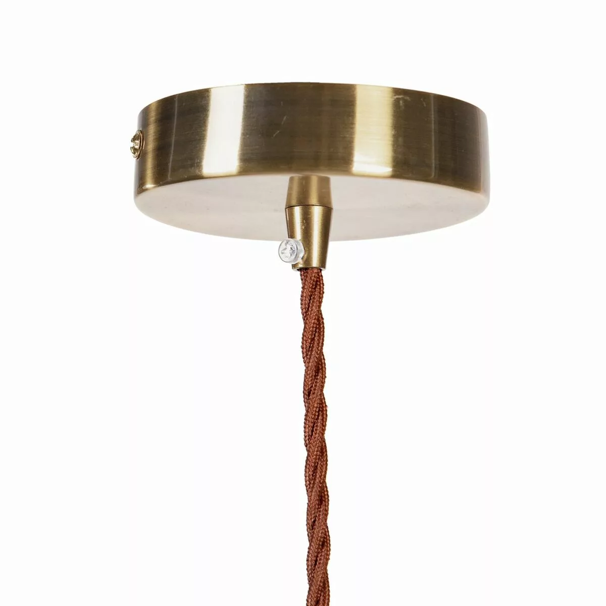 Deckenlampe Champagner Kristall Metall 30 X 30 X 30 Cm günstig online kaufen