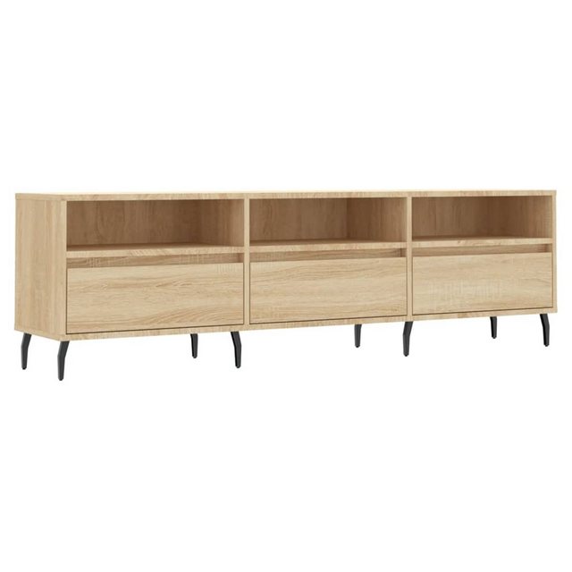 vidaXL TV-Schrank TV-Schrank Räuchereiche 150x30x44,5 cm Holzwerkstoff günstig online kaufen