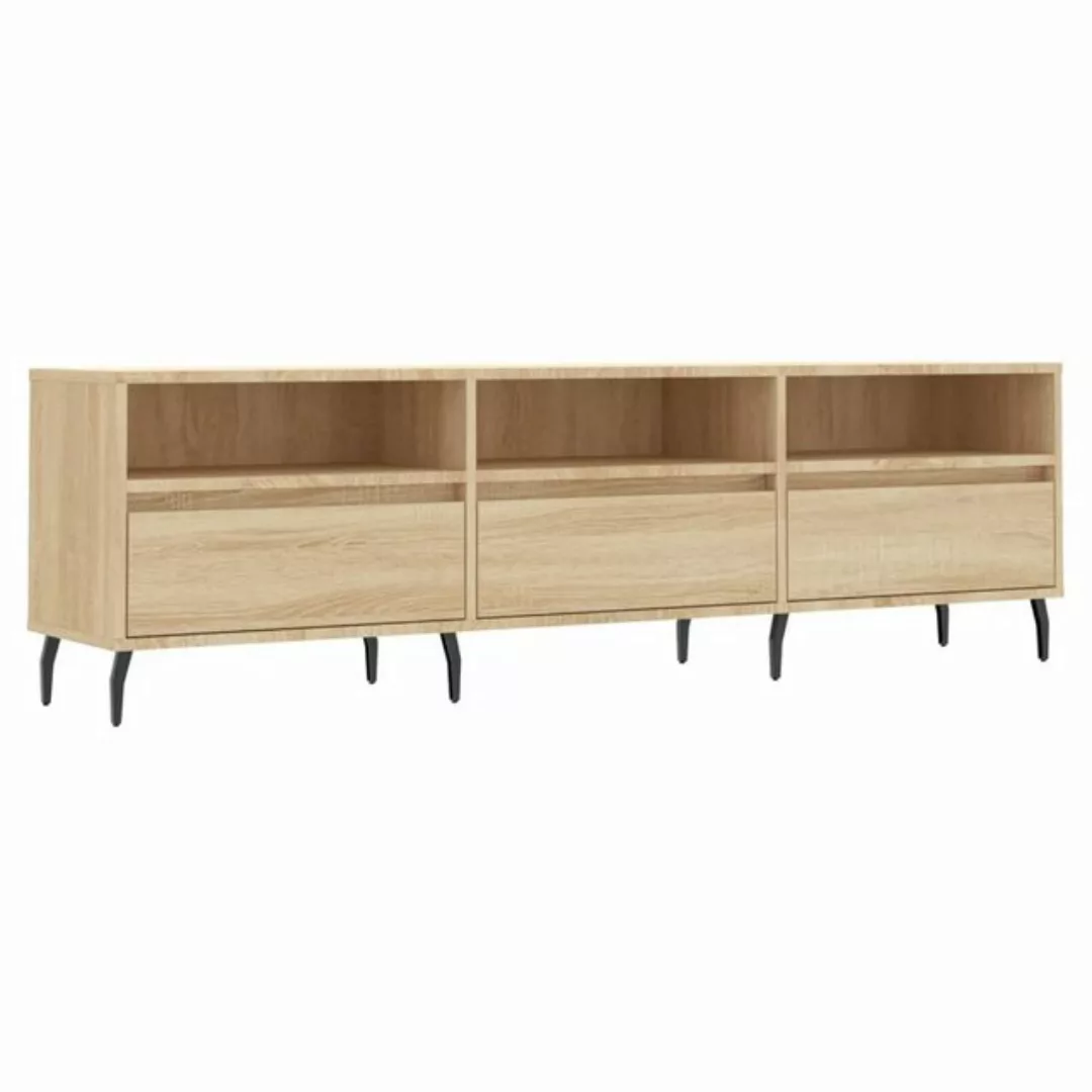 vidaXL TV-Schrank TV-Schrank Sonoma Eiche 150x30x44,5 cm Spanplatte günstig online kaufen