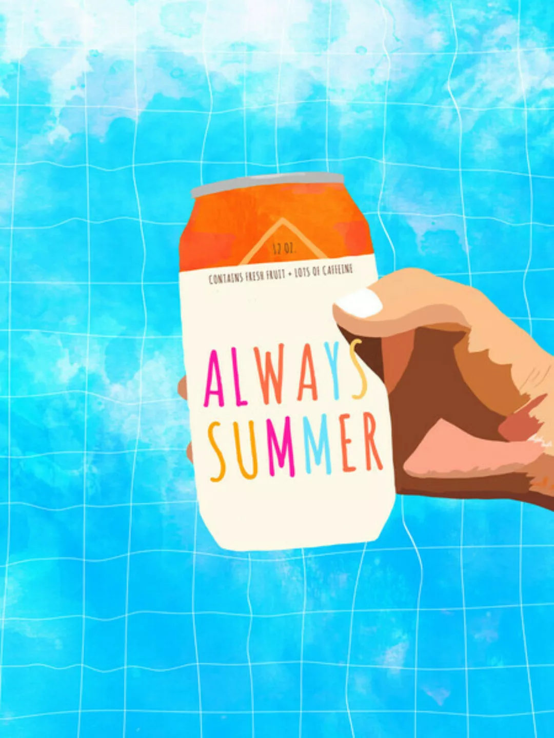 Poster / Leinwandbild - Always Summer günstig online kaufen