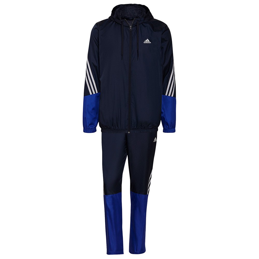 Adidas Motion Woven Trainingsanzug M Legend Ink / Bold Blue günstig online kaufen