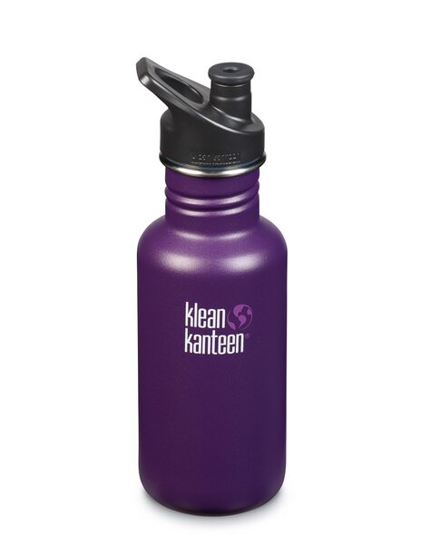 Edelstahl Trinkflasche Klean Kanteen Classic Mit Sport Cap (532ml) günstig online kaufen