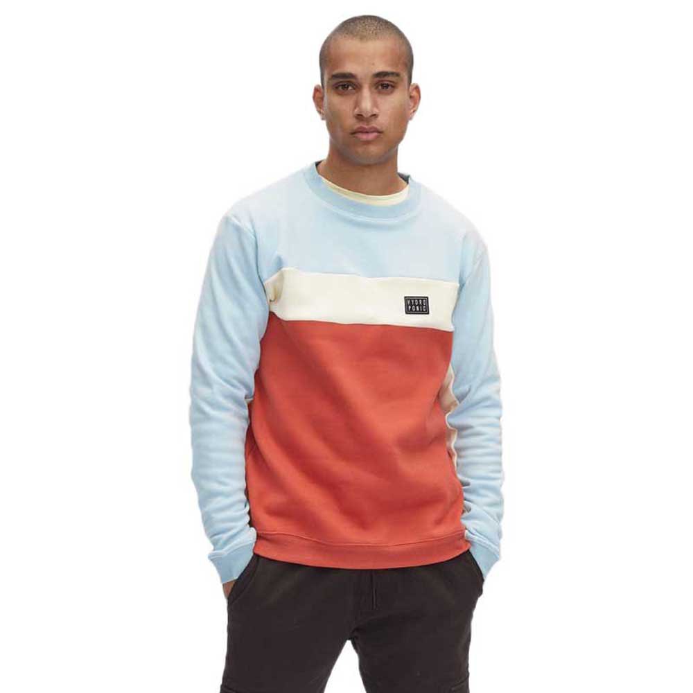 Hydroponic Ventura Sweatshirt M Sky Blue / Cream / Terracota günstig online kaufen