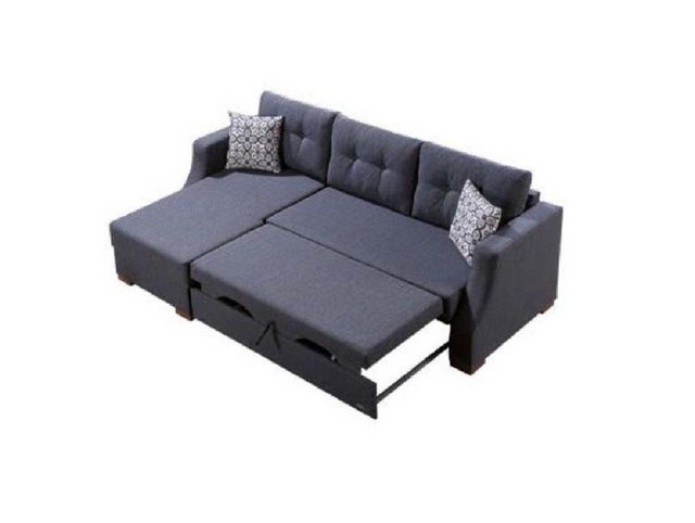 Xlmoebel Ecksofa Sofa Designer Sofa mit Bettfunktion Bettkasten Schlafsofa günstig online kaufen