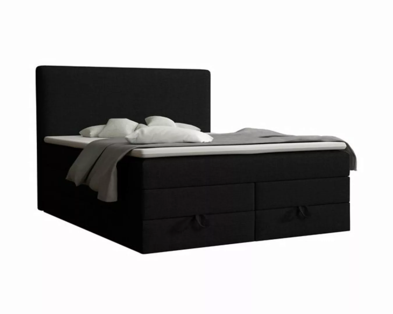 Deine Möbel 24 Boxspringbett Polsterbett Komplettbett Hotelbett BASIC DUO ( günstig online kaufen