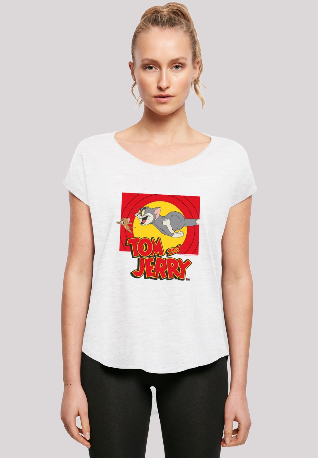 F4NT4STIC T-Shirt "Tom and Jerry TV Serie Chase Scene", Damen,Premium Merch günstig online kaufen