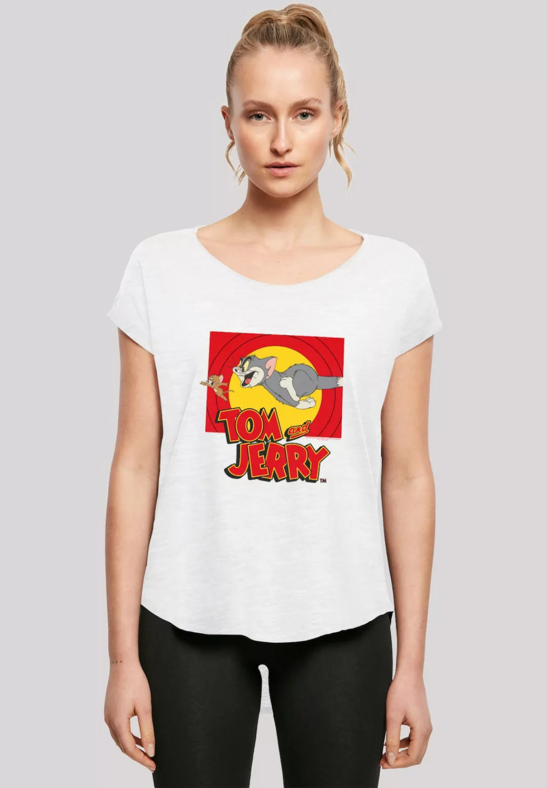 F4NT4STIC T-Shirt "Tom and Jerry TV Serie Chase Scene", Damen,Premium Merch günstig online kaufen