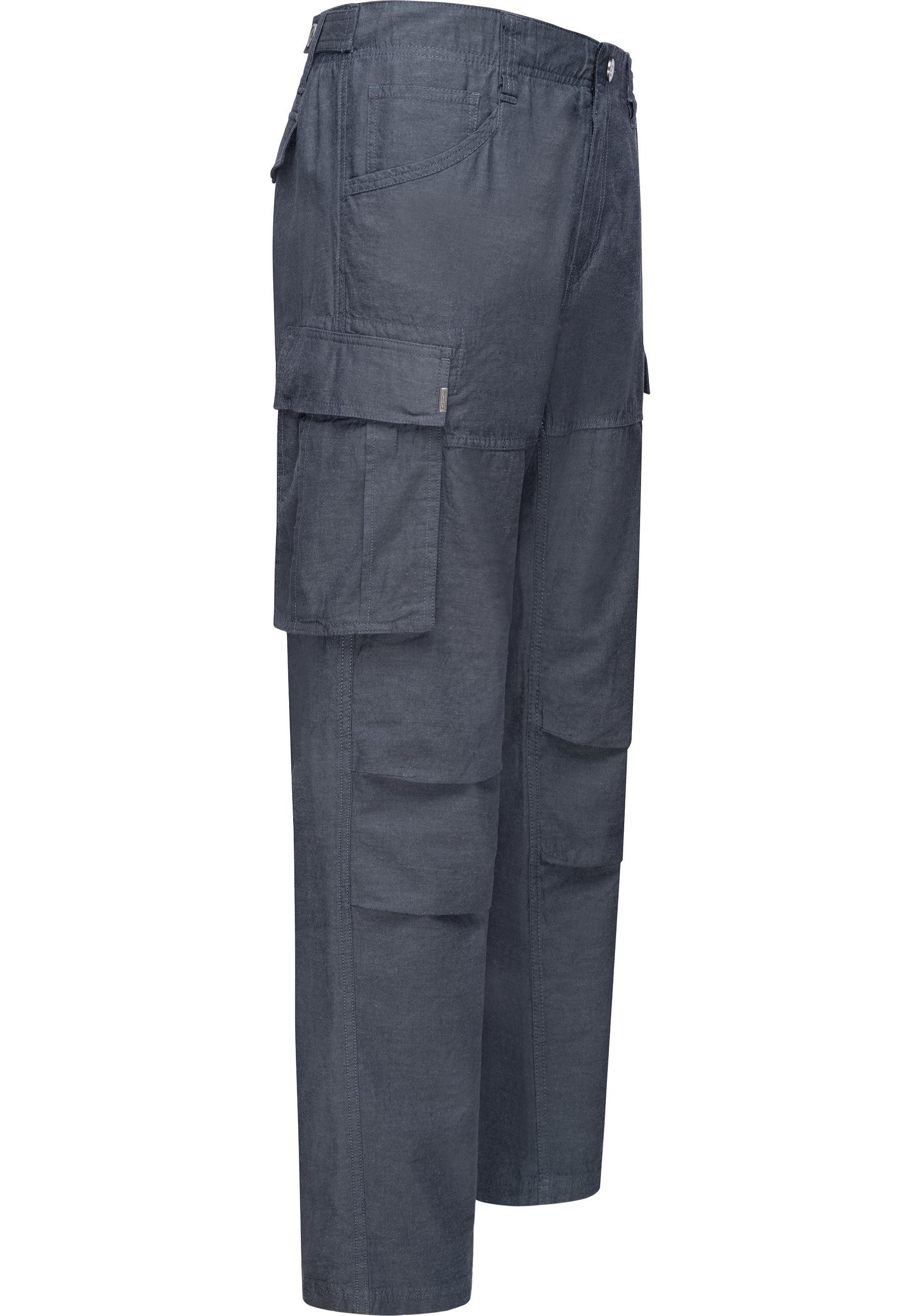 Ragwear Cargohose "Merly Long Linen", (1 tlg.), Lange luftige Herren Hose m günstig online kaufen