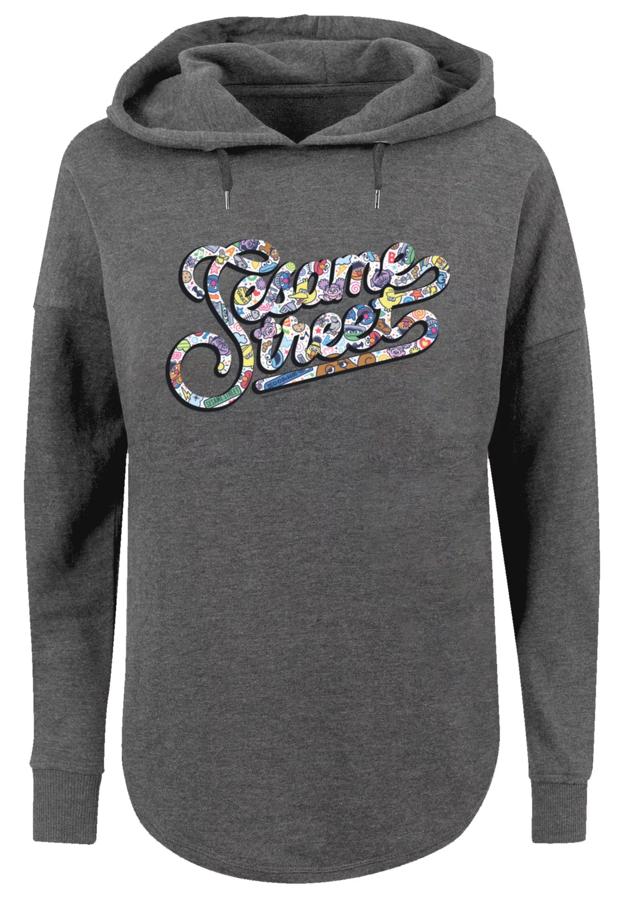 F4NT4STIC Kapuzenpullover "Sesamstraße Coloured lettering", Premium Qualitä günstig online kaufen