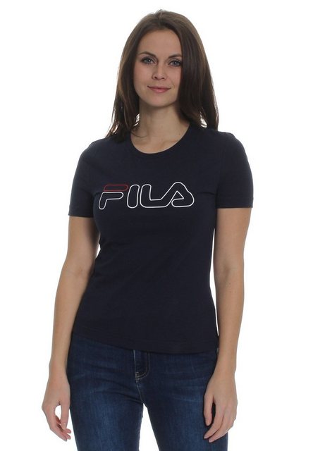 Fila T-Shirt Fila T-Shirt Damen LADAN TEE 683179 Dunkelblau 170 Black Iris günstig online kaufen