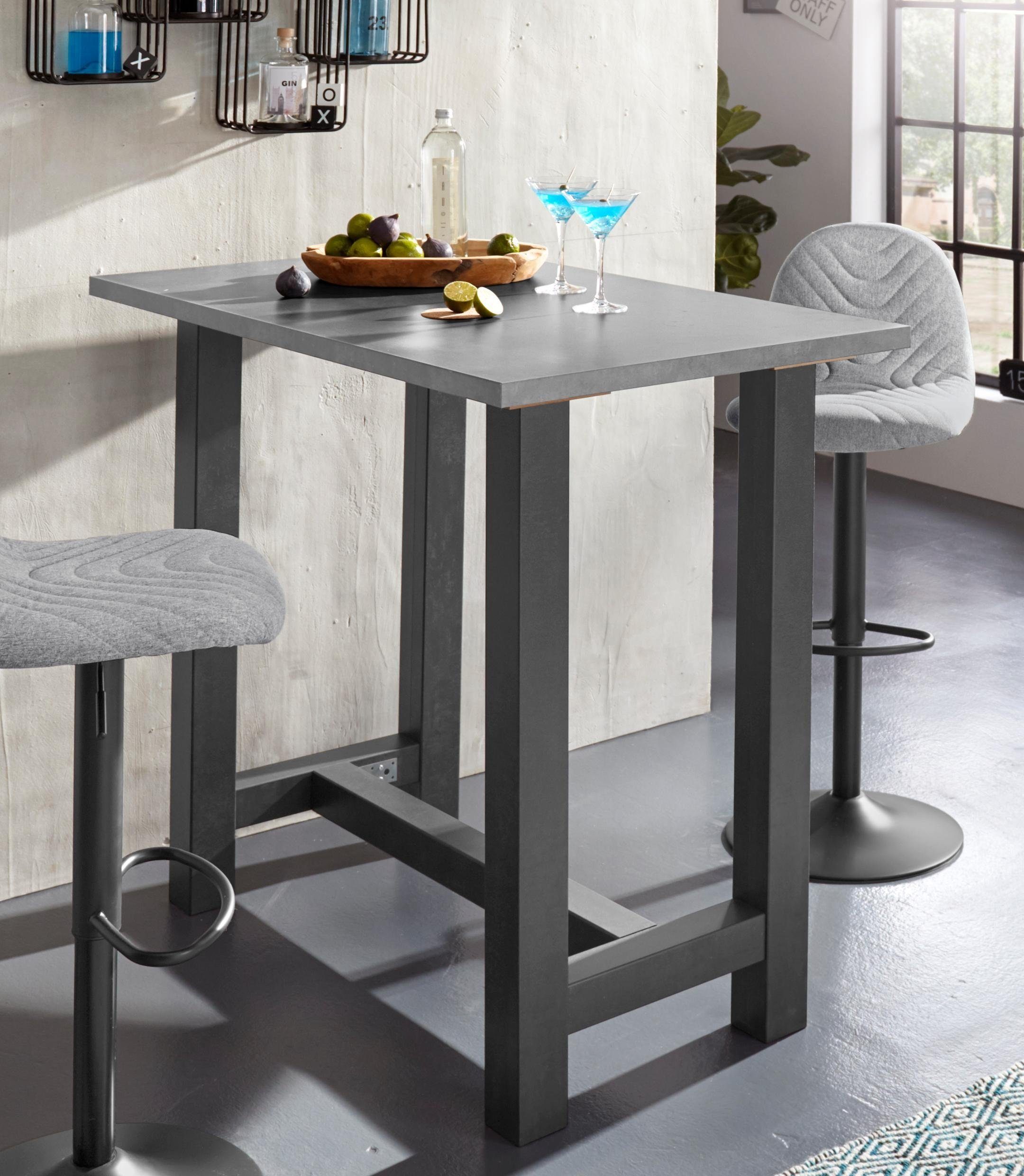Mäusbacher Bartisch, Gestell in X-Form (Breite 120, 140 oder 160 cm) günstig online kaufen