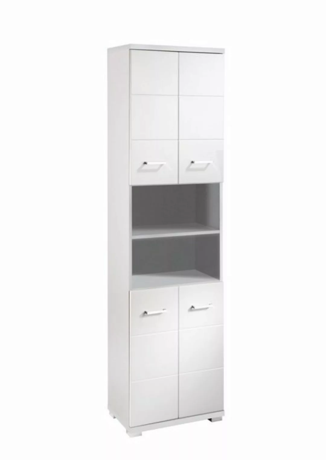 byLIVING Hochschrank "Nebraska", Breite 50 cm, Badezimmerschrank mit Metall günstig online kaufen