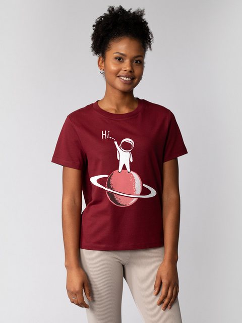 wat? Apparel T-Shirt Astronaut says Hi günstig online kaufen