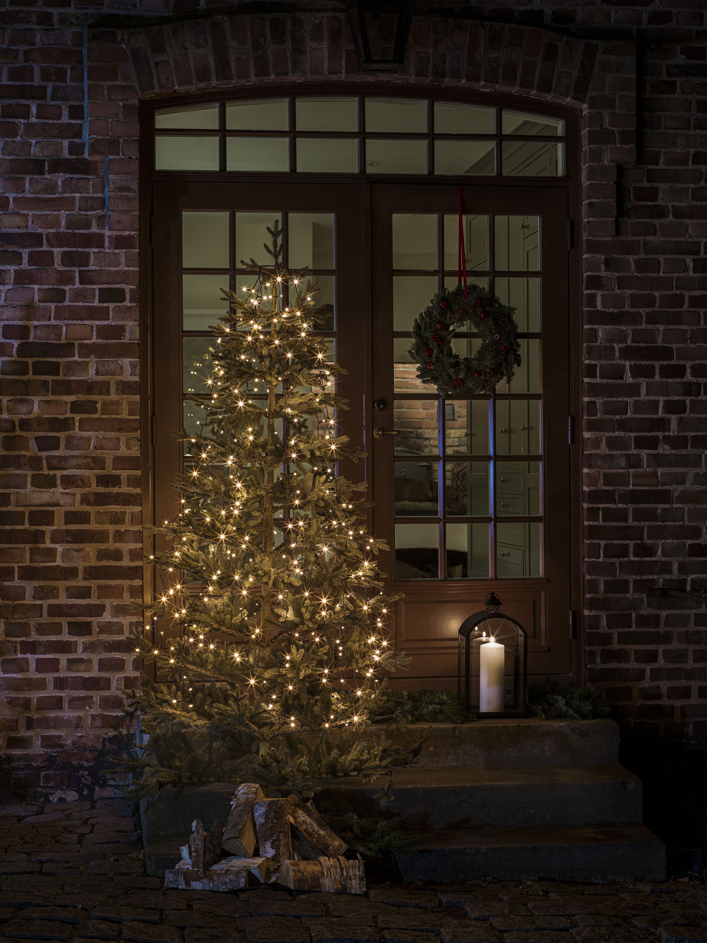 KONSTSMIDE LED-Baummantel »Weihnachtsdeko aussen, Christbaumschmuck«, 270 S günstig online kaufen