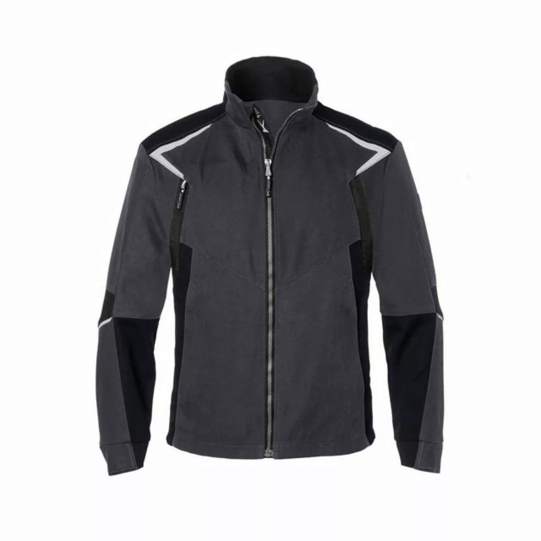 Kübler Pilotenjacke Kübler Bodyforce Jacke anthrazit/schwarz günstig online kaufen