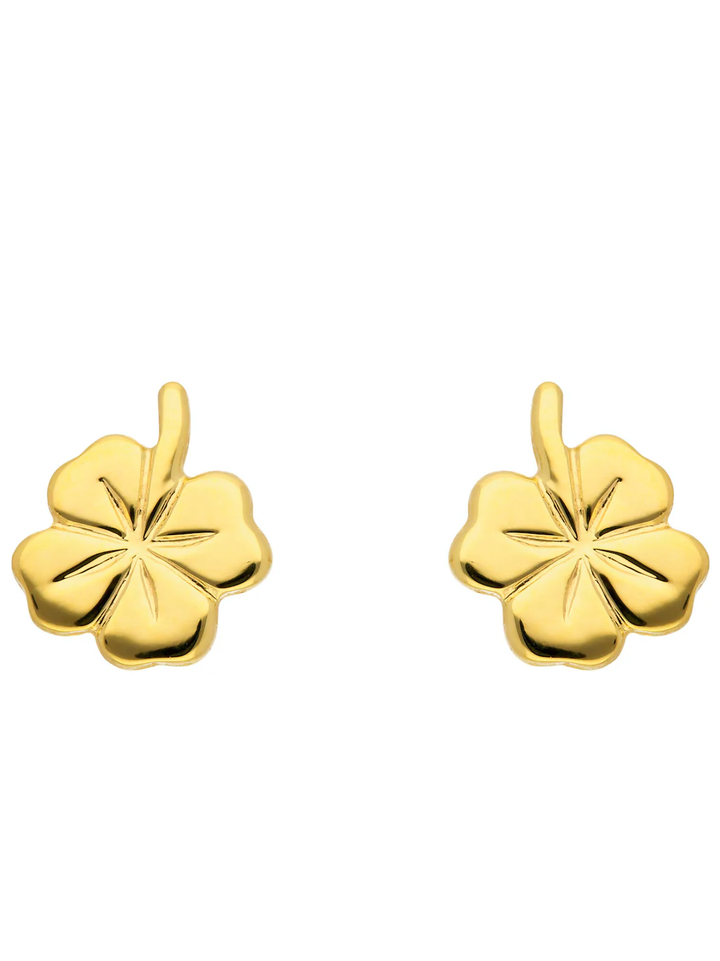 Adelia´s Paar Ohrhänger "1 Paar 333 Gold Ohrringe / Ohrstecker Kleeblatt", günstig online kaufen