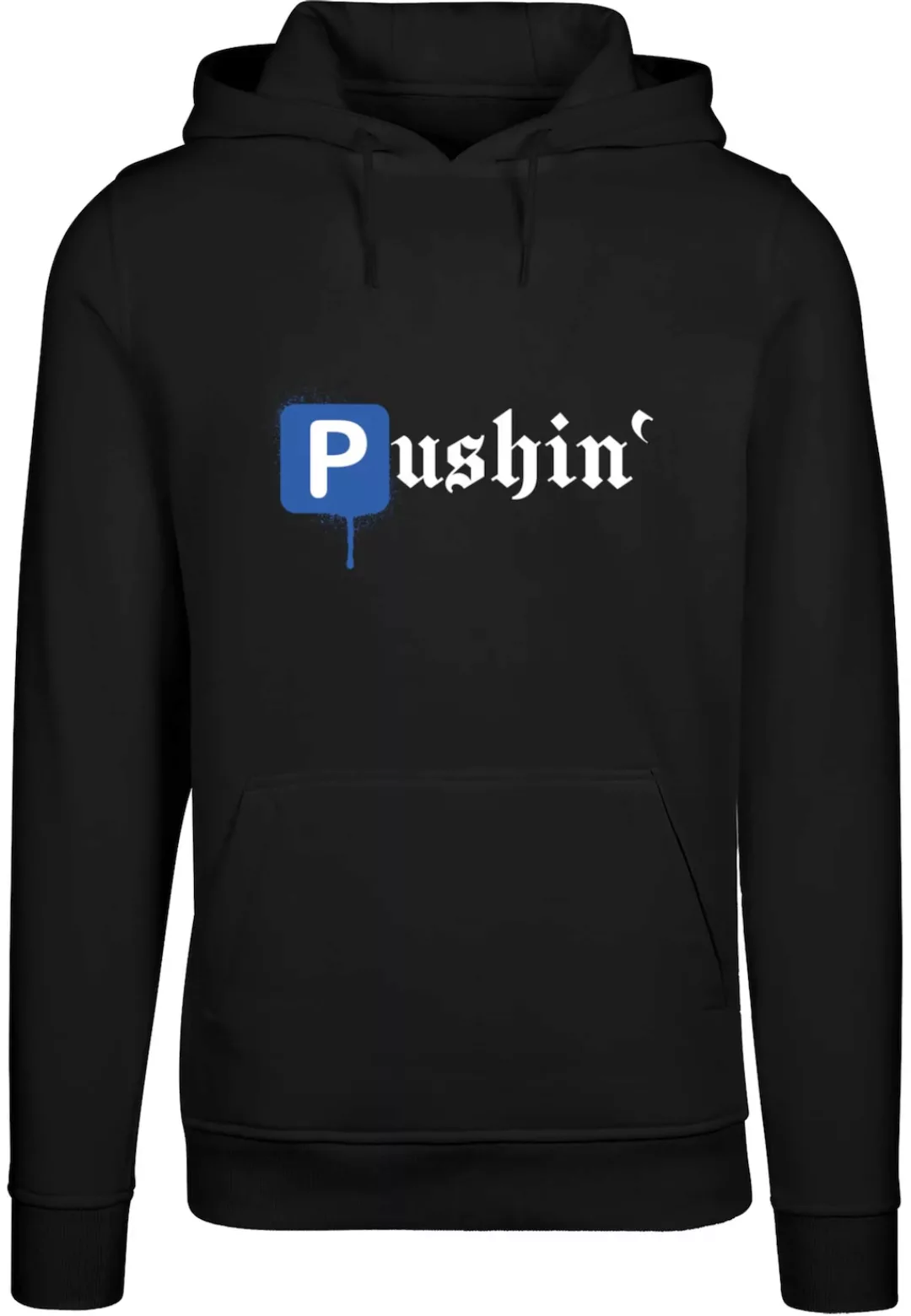 MisterTee Kapuzensweatshirt "MisterTee Herren Pushin P Hoody" günstig online kaufen