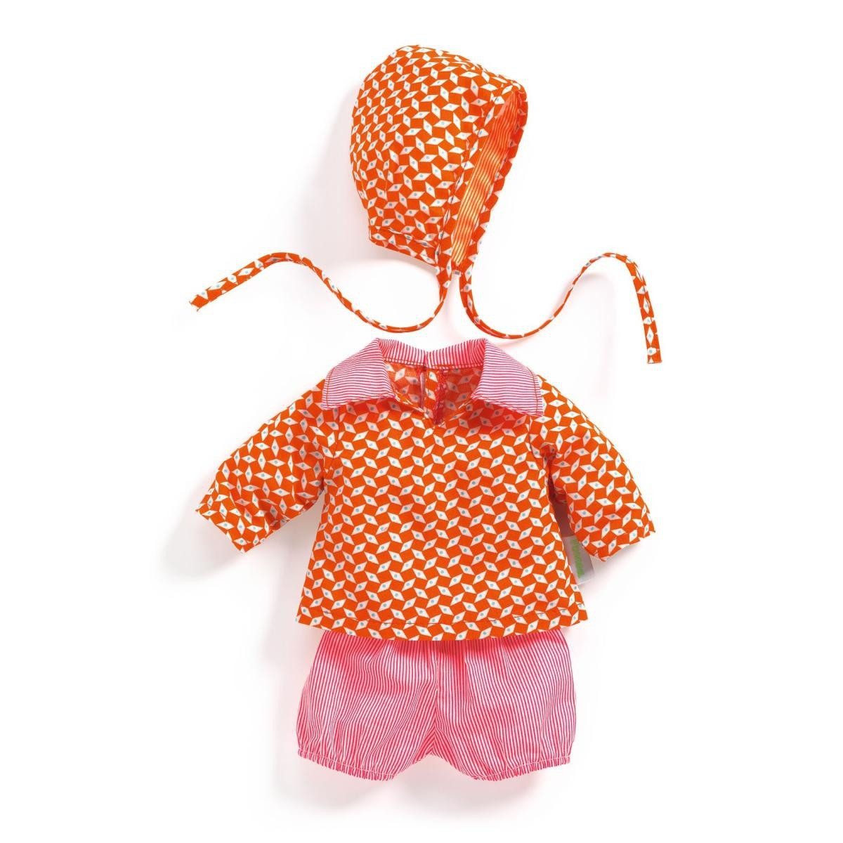 DJECO Puppenkleidung POMEA 3-teilig Hose, Shirt günstig online kaufen