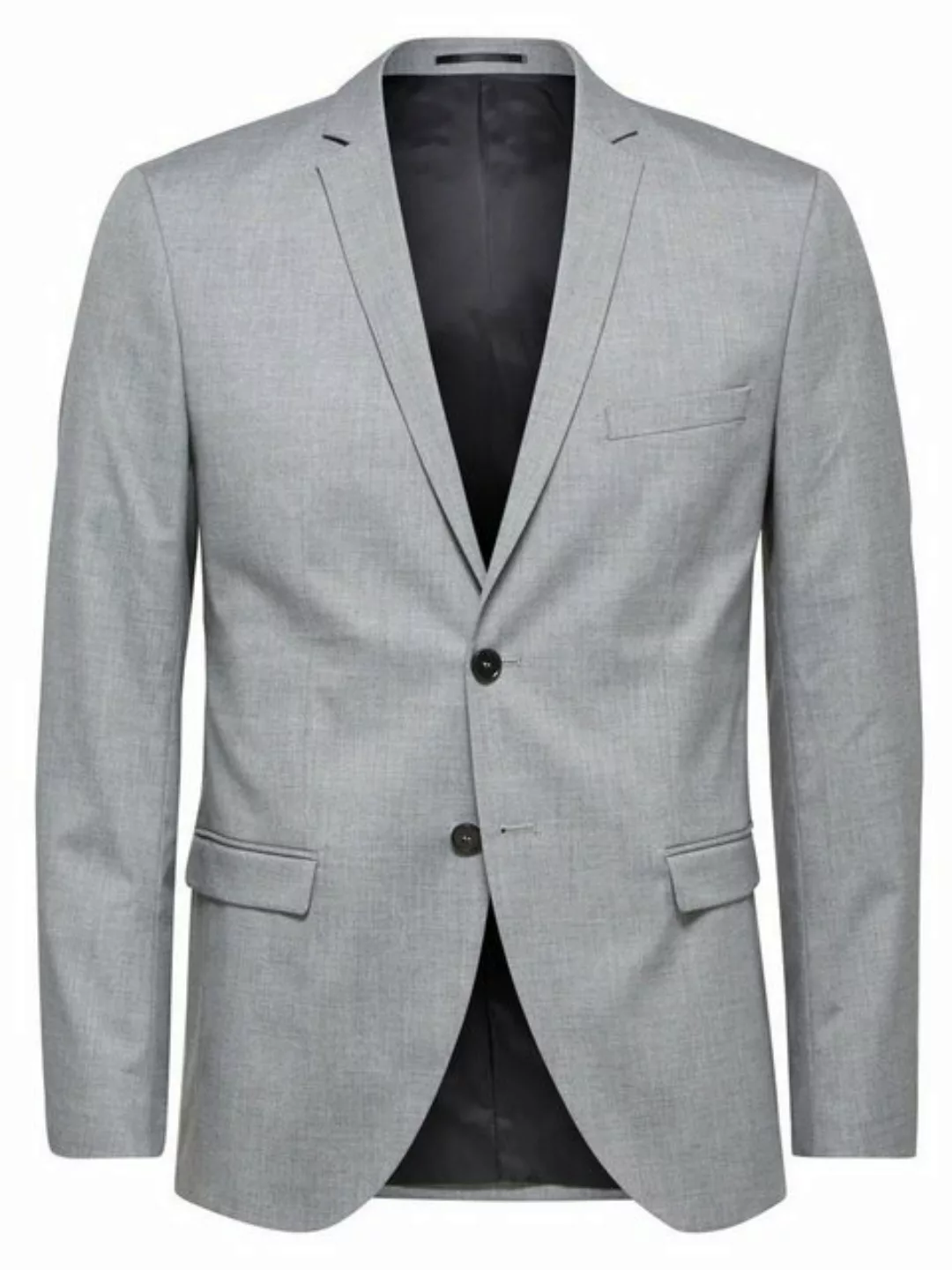 SELECTED HOMME Jackenblazer SLHSLIM-MYLOLOGAN LIGHT GREY BLZ B günstig online kaufen