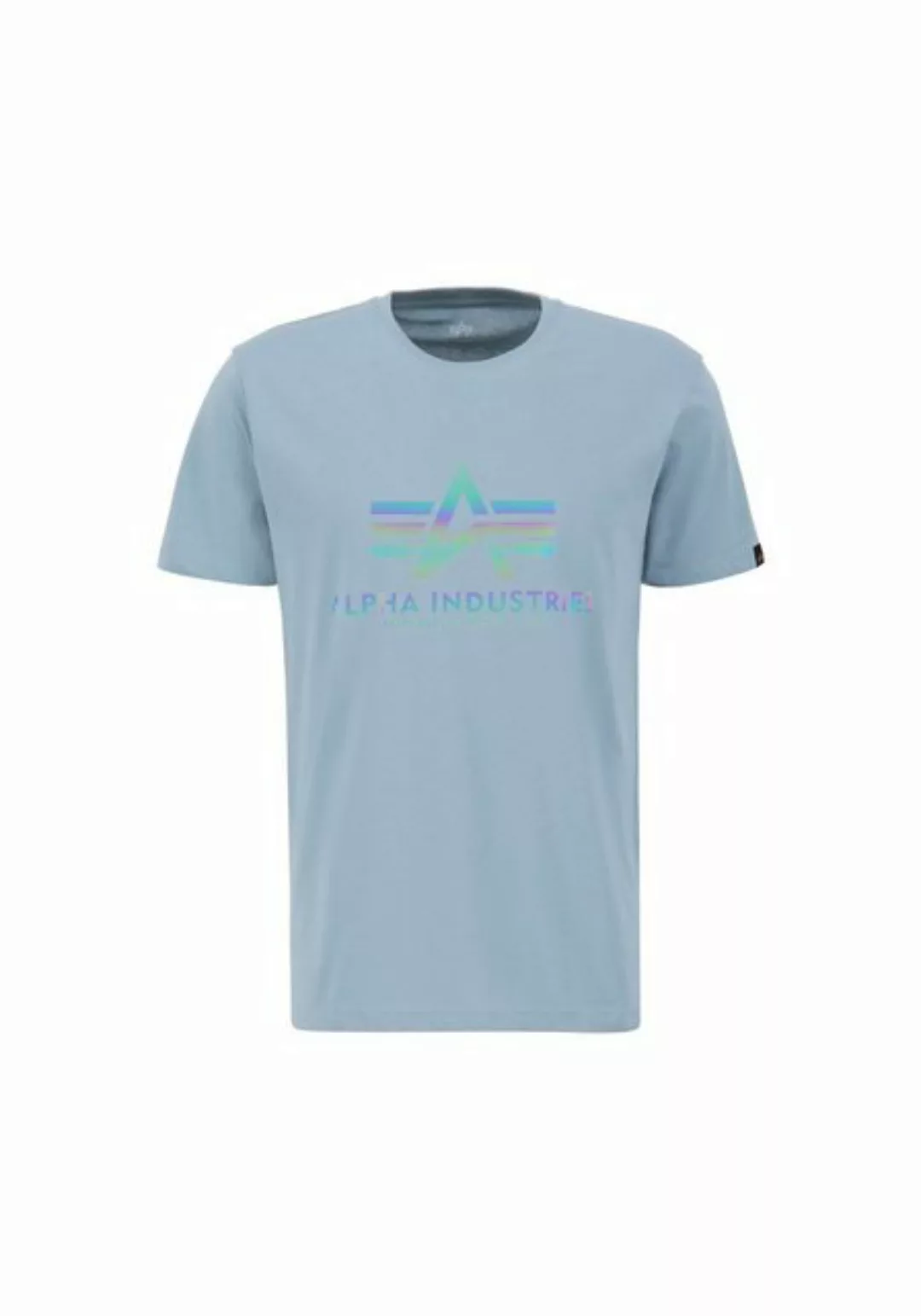 Alpha Industries T-Shirt ALPHA INDUSTRIES Men - T-Shirts Basic T Rainbow Re günstig online kaufen