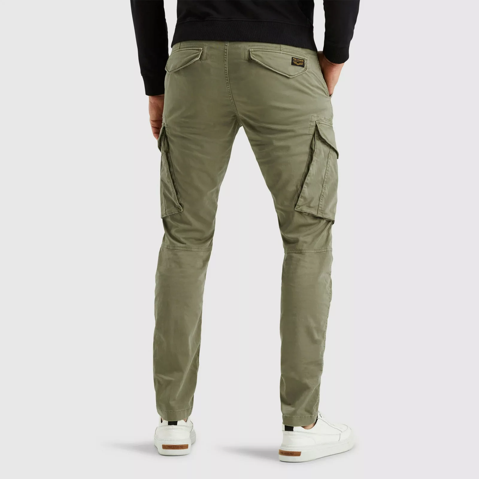 PME Legend Herren Cargohose NORDROP - Tapered Fit - Grau - Grey günstig online kaufen