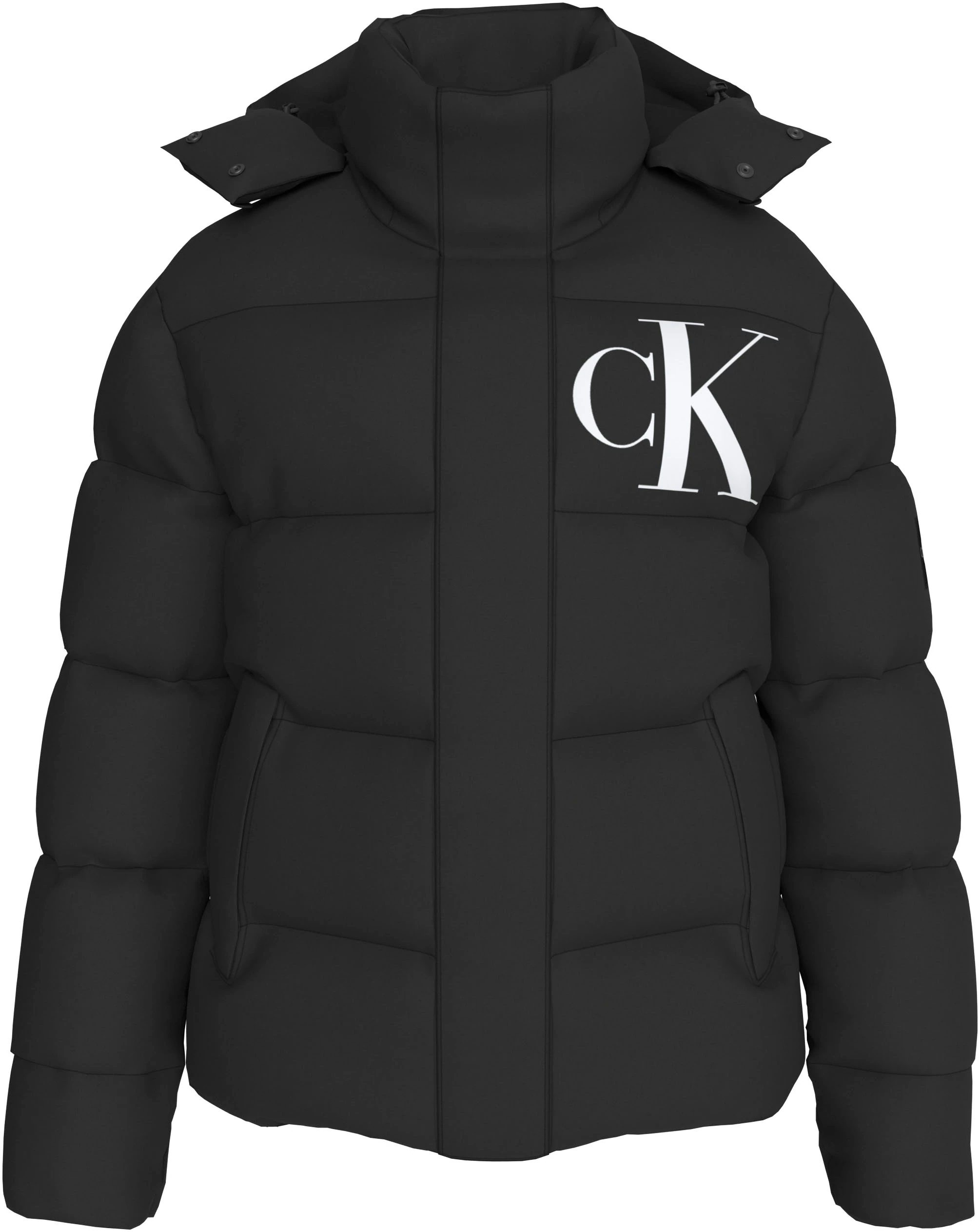 Calvin Klein Jeans Plus Outdoorjacke "Plus Essentials Non Down Jacket", mit günstig online kaufen