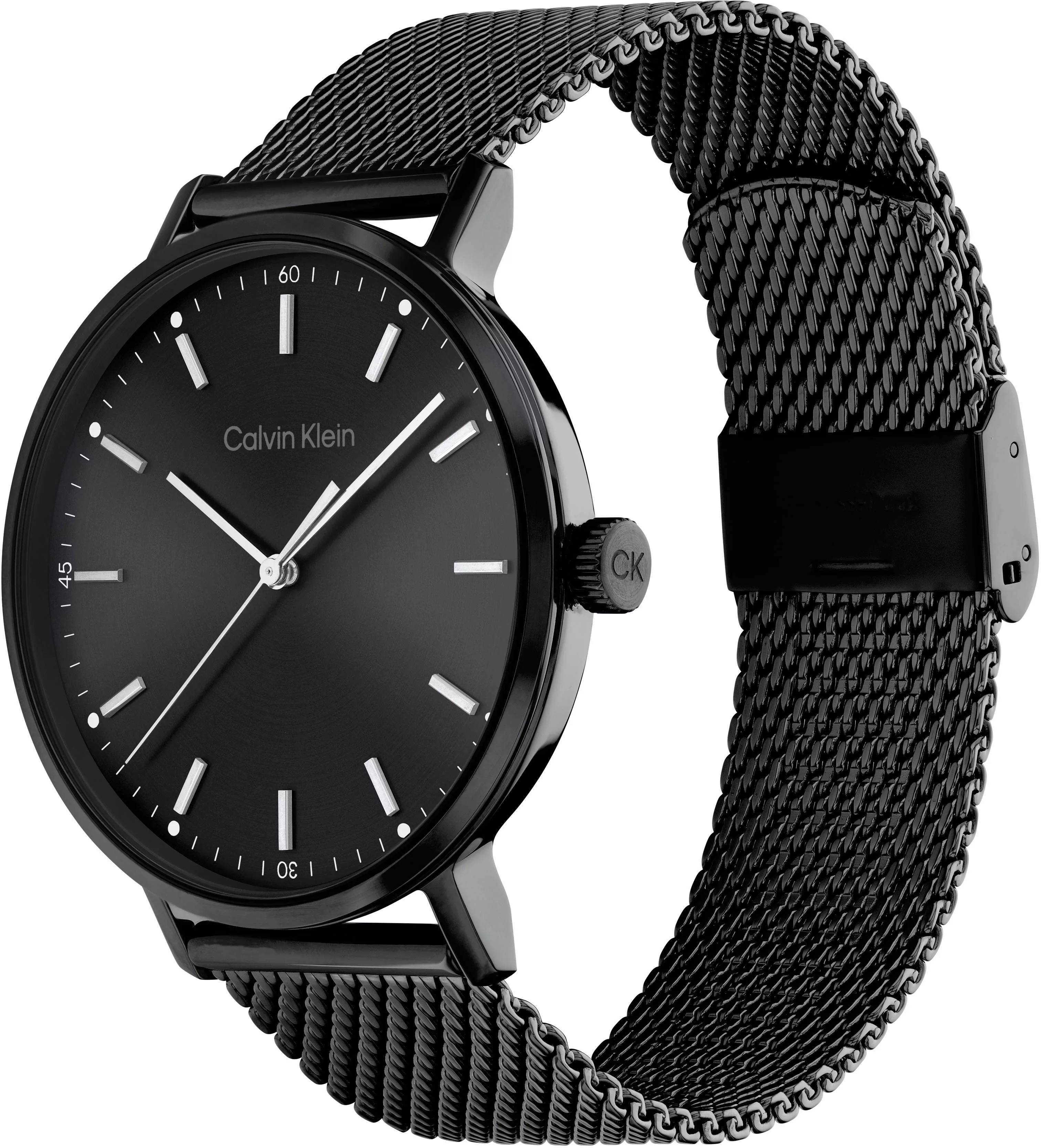 Calvin Klein Quarzuhr »Modern, 25200046«, Armbanduhr, Herrenuhr, Mineralgla günstig online kaufen