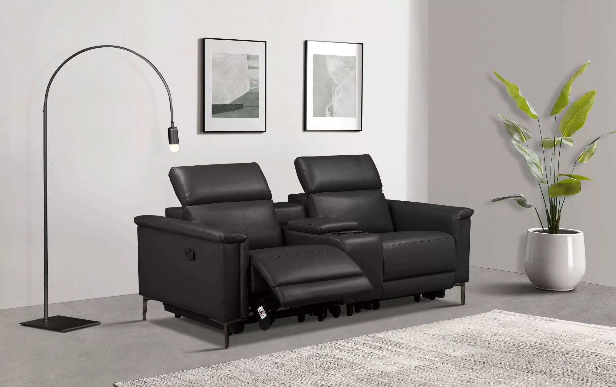 Places of Style 2-Sitzer »Lund, 2er-Kinosofa, TV-Sessel, Multimedia-Sofa,«, günstig online kaufen