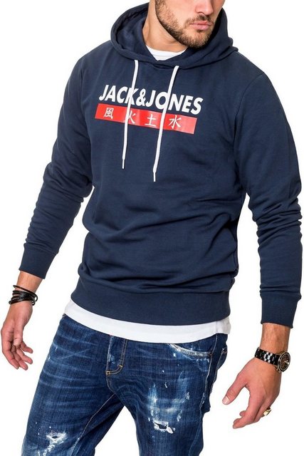 Jack & Jones Kapuzensweatshirt JORELEMENTS mit Logoprint günstig online kaufen