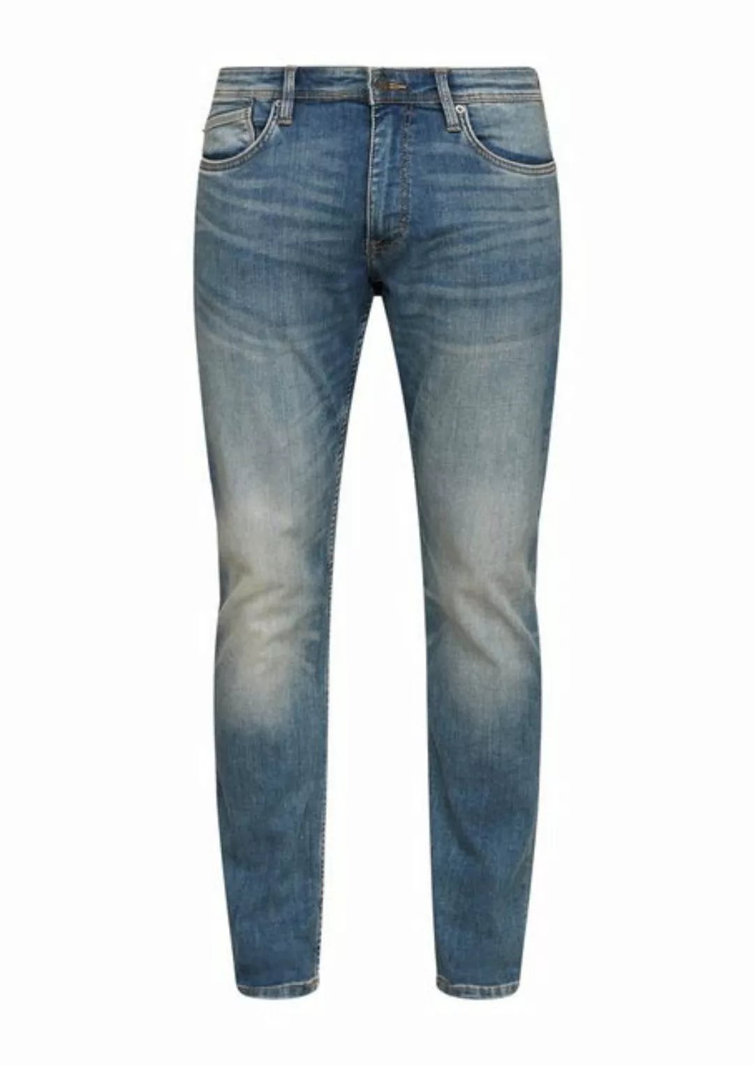 s.Oliver Stoffhose Jeans Keith / Slim Fit / Mid Rise / Slim Leg Destroyes, günstig online kaufen