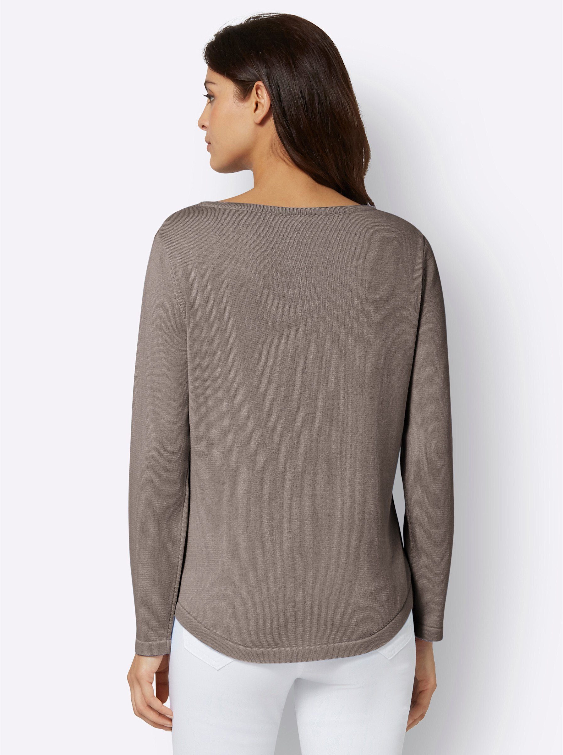 Inspirationen V-Ausschnitt-Pullover "Pullover" günstig online kaufen