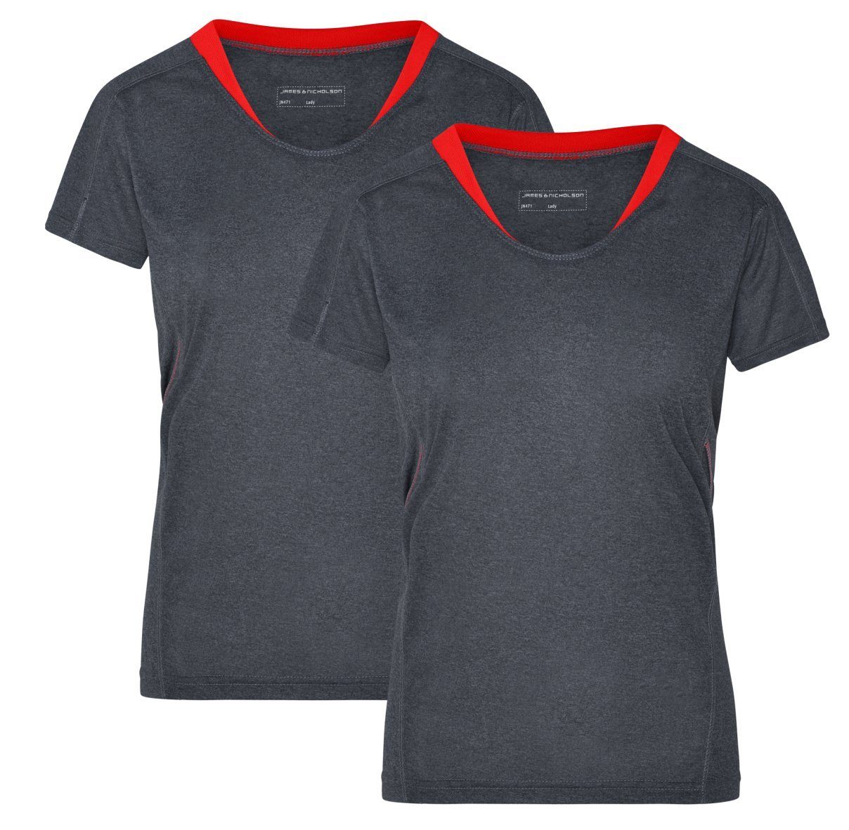 James & Nicholson Laufshirt Doppelpack Damen günstig online kaufen