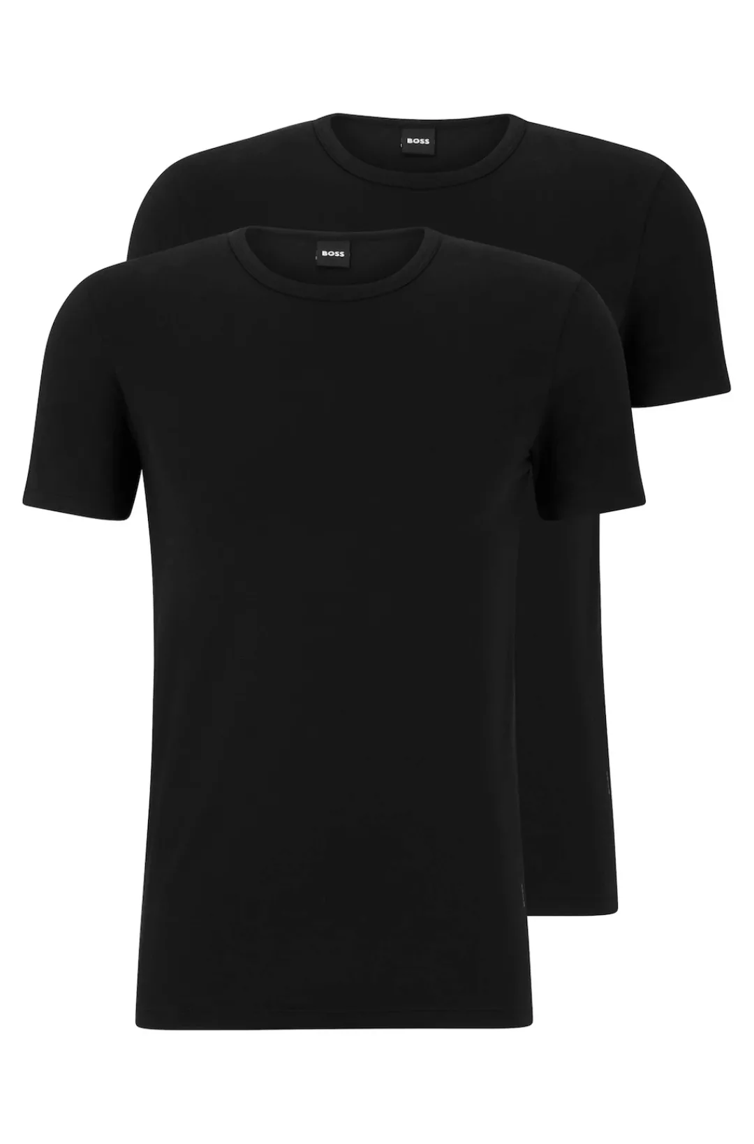 BOSS T Shirt Modern 2-Pack Schwarz - Größe L günstig online kaufen
