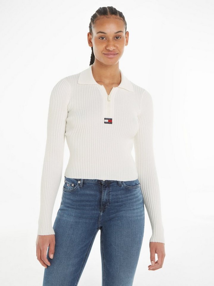 Tommy Jeans Strickpullover mit Tommy Jeans Markenlabel günstig online kaufen