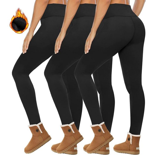 Truyuety Thermoleggings 3er Pack Thermoleggins für Damen Leggings Damen The günstig online kaufen