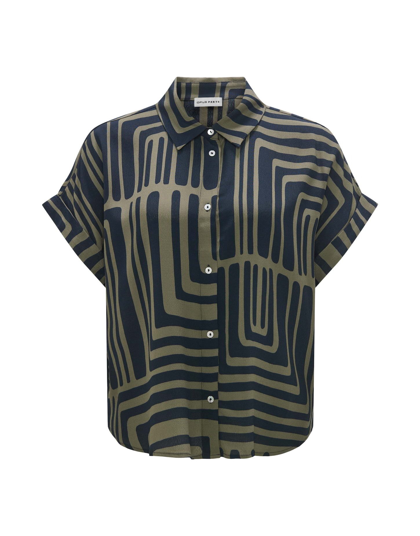 OPUS PANTS Kurzarmbluse FERINA Loose aus günstig online kaufen