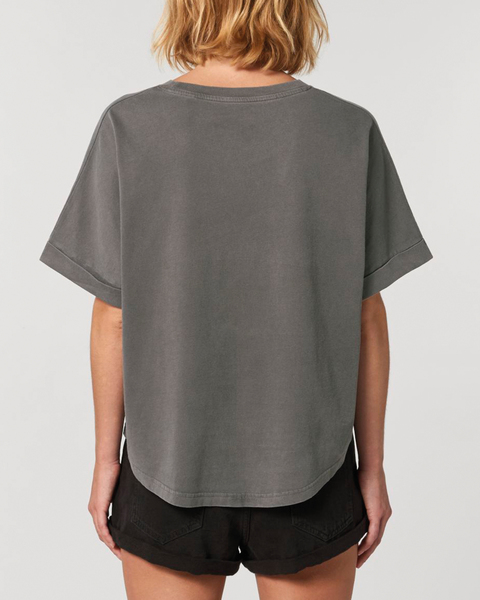Oversize Vintage Damen T-shirt "Skip" günstig online kaufen