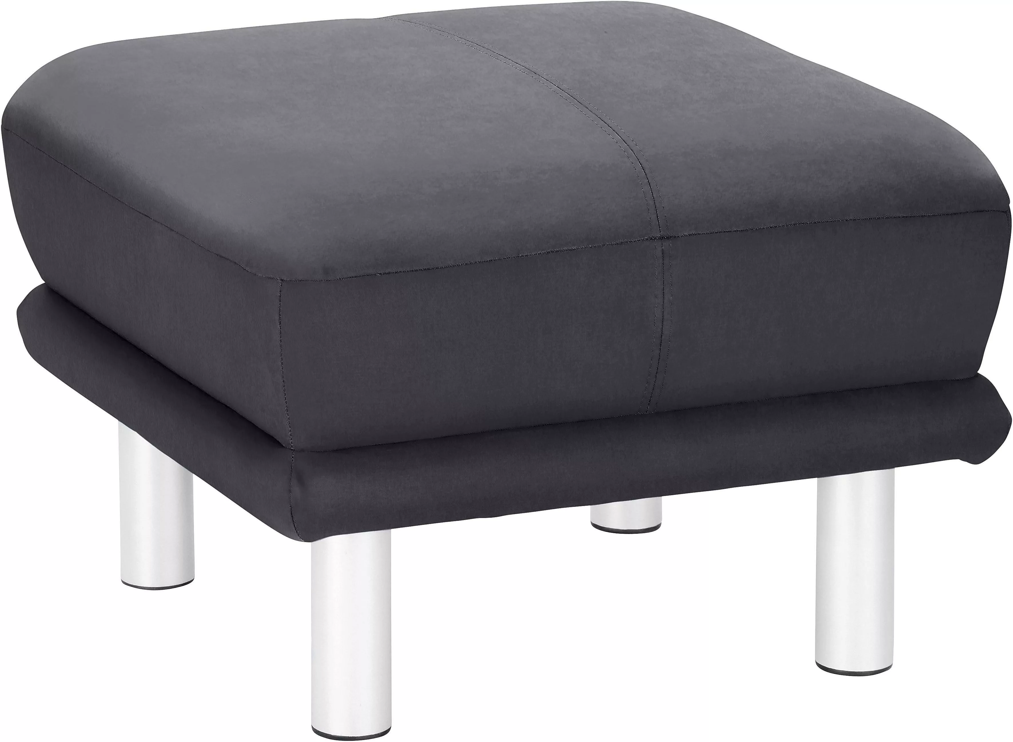 TRENDMANUFAKTUR Hocker "Cecilia II, modern und elegant, B/T 66/66cm" günstig online kaufen