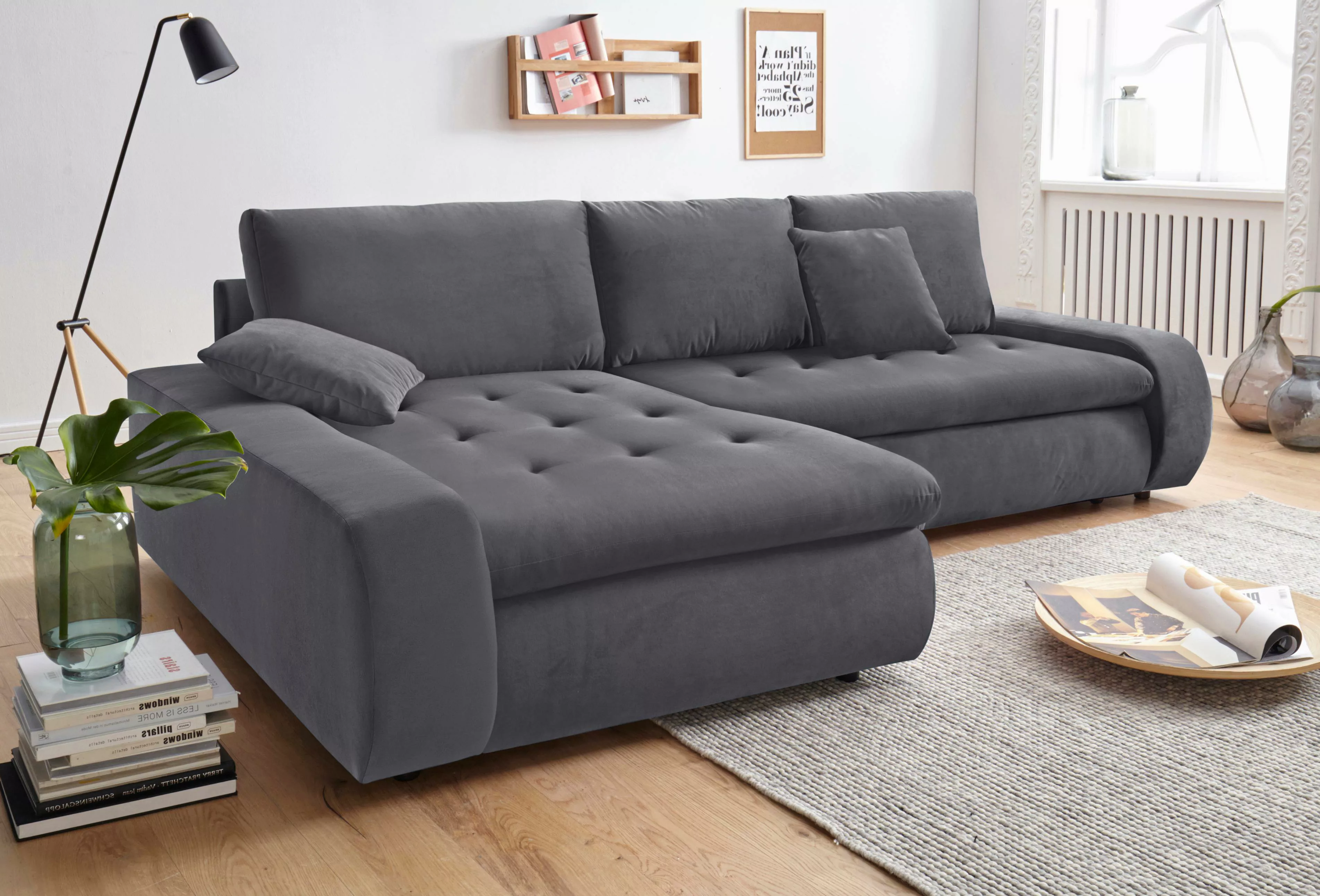 TRENDMANUFAKTUR Ecksofa »Indie II, tolle Detailverarbeitung, bequem und kom günstig online kaufen
