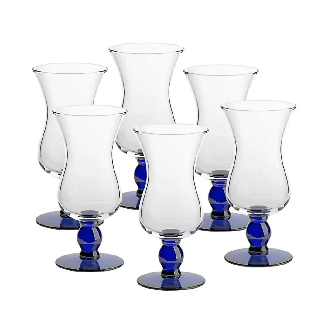Eiscremeglas 6er-Set Veneto Amore Vero 21,5cm blau günstig online kaufen