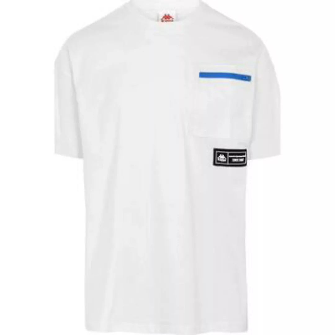 Kappa  T-Shirt T-shirt Uomo  381d3uw_authentic_tech_bianco günstig online kaufen